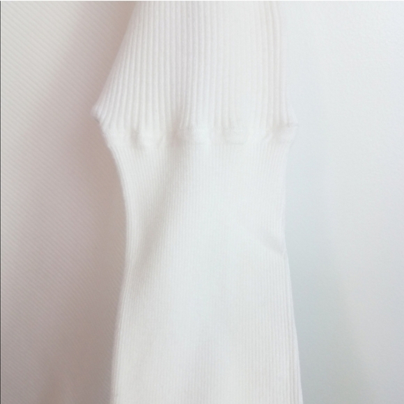 Ivory cashmere blend off the shoulder sweater - Picture 11 of 12